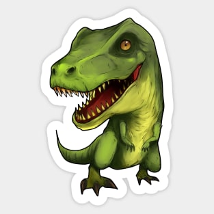 Tyo the Tyranosaurus Sticker